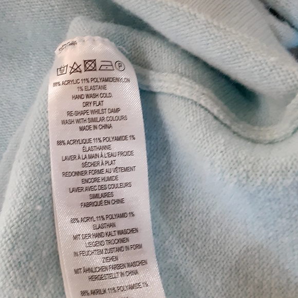 FRENCH CONNECTION, Acrylic Blend, Super Soft Pullover, Size Small - Picture 5 of 7